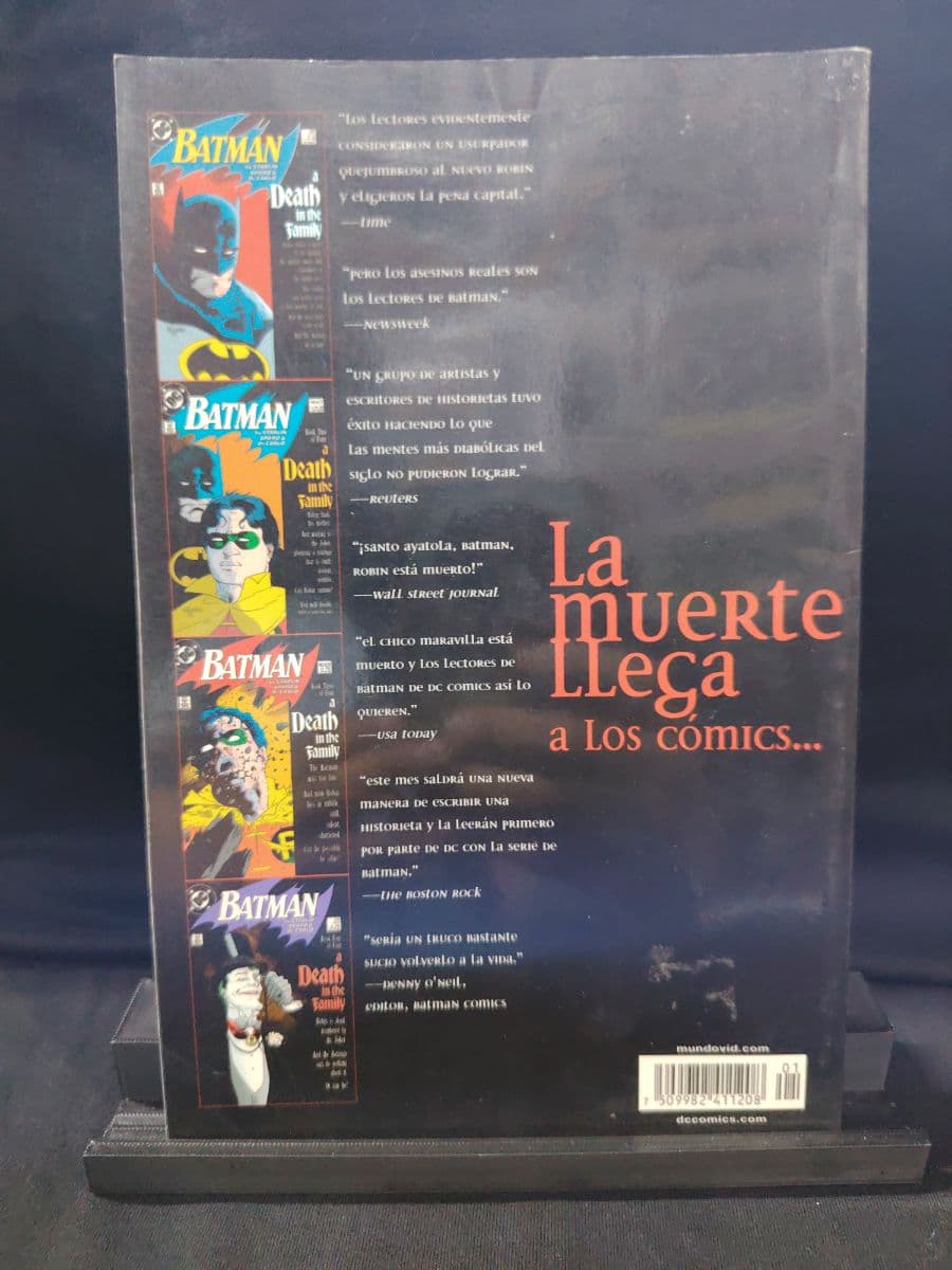 Batman muerte en la familia
